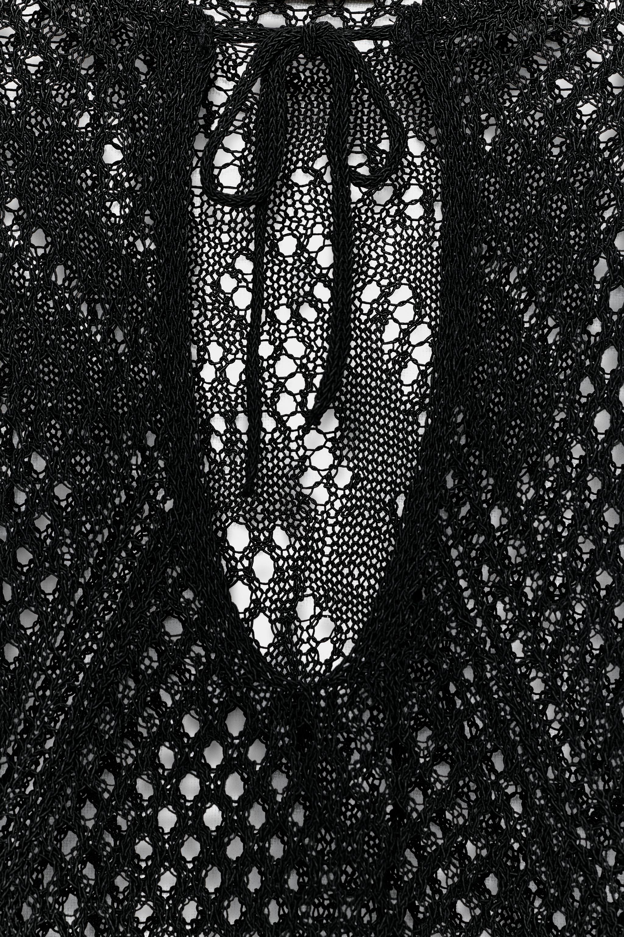 OPENWORK KNIT JUMPER